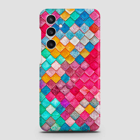 Samsung Galaxy A55 Cover - Chic Colorful Mermaid Printed Hard Case with Life Time Colors Guarantee (Fast Delivery)