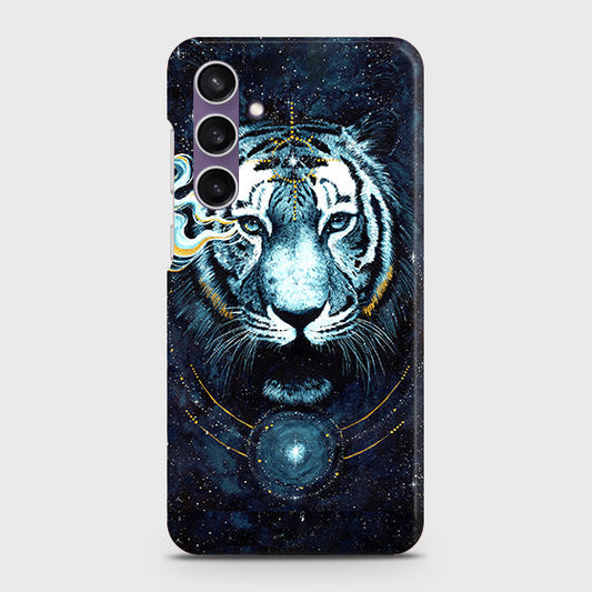 Samsung Galaxy S23 FE Cover - Vintage Galaxy Tiger Printed Hard Case with Life Time Colors Guarantee (Fast Delivery)