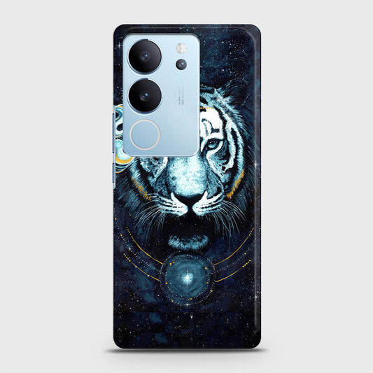 Vivo S17t Cover - Vintage Galaxy Tiger Printed Hard Case with Life Time Colors Guarantee