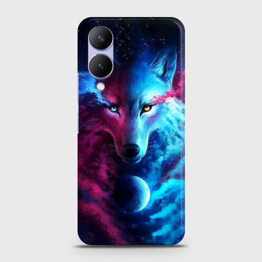 Vivo Y17s Cover - Infinity Wolf Trendy Printed Hard Case with Life Time Colors Guarantee (Fast Delivery)