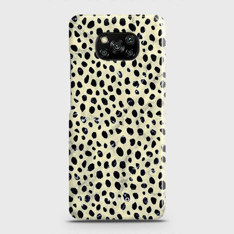 Xiaomi Poco X3  Cover - Bold Dots Series - Matte Finish - Snap On Hard Case with LifeTime Colors Guarantee ( Fast Delivery )