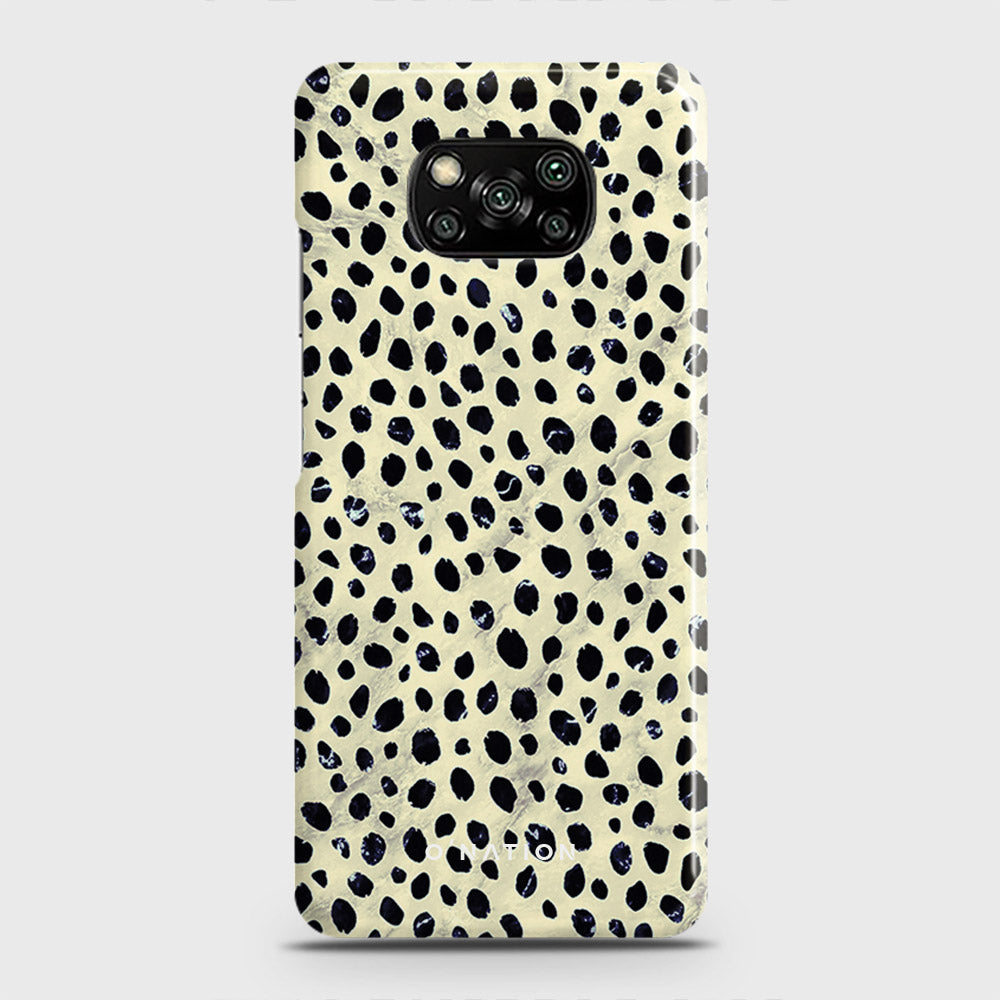 Xiaomi Poco X3 Pro Cover - Bold Dots Series - Matte Finish - Snap On Hard Case with LifeTime Colors Guarantee ( Fast Delivery )