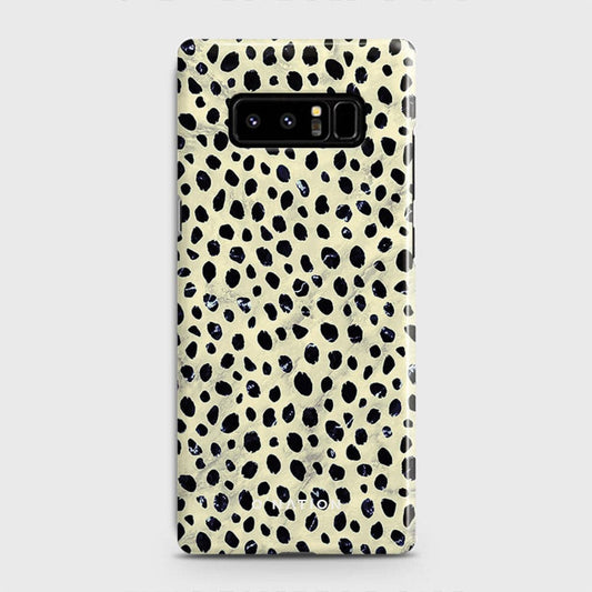 Samsung Galaxy Note 8 Cover - Bold Dots Series - Matte Finish - Snap On Hard Case with LifeTime Colors Guarantee ( Fast Delivery )