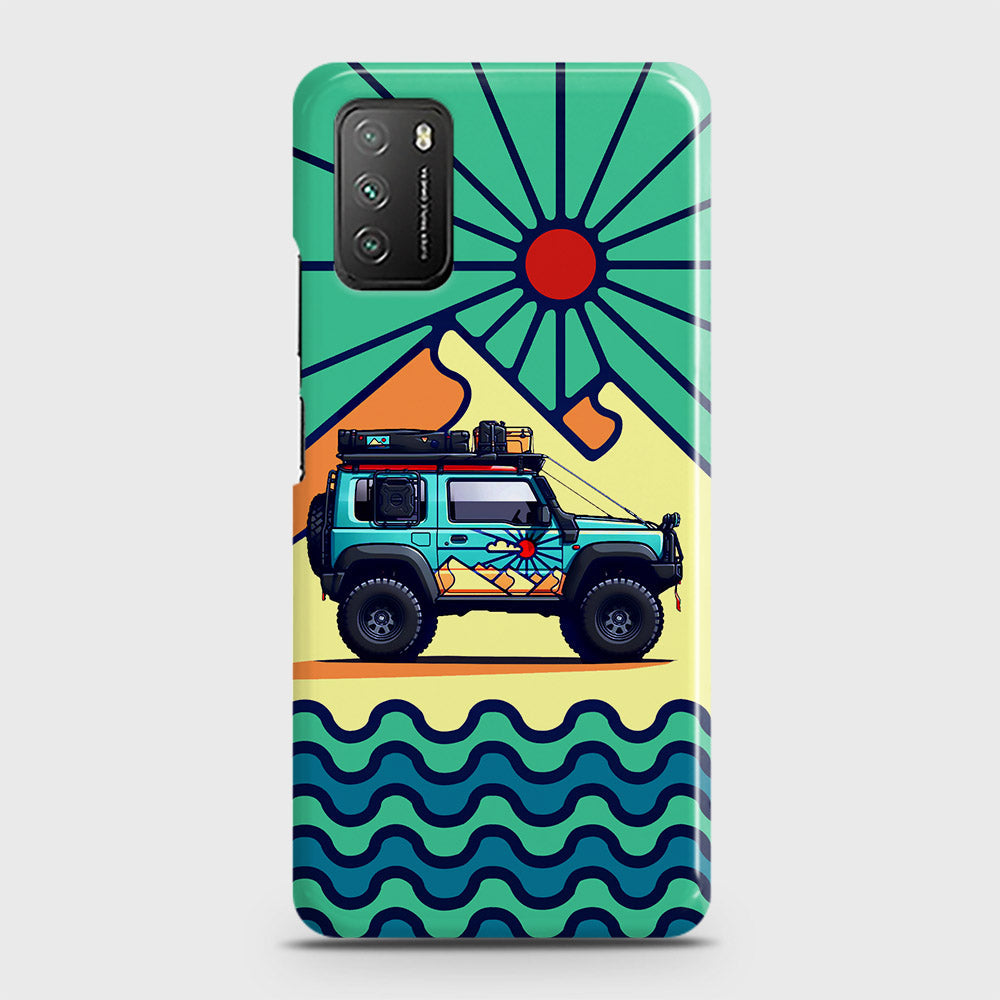 Xiaomi Redmi 9T Cover - Adventure Series - Matte Finish - Snap On Hard Case with LifeTime Colors Guarantee (Fast Delivery)