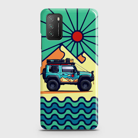 Xiaomi Redmi 9T Cover - Adventure Series - Matte Finish - Snap On Hard Case with LifeTime Colors Guarantee (Fast Delivery)