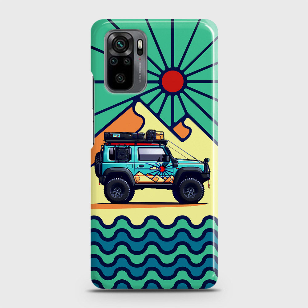 Xiaomi Redmi Note 10S Cover - Adventure Series - Matte Finish - Snap On Hard Case with LifeTime Colors Guarantee (Fast Delivery)