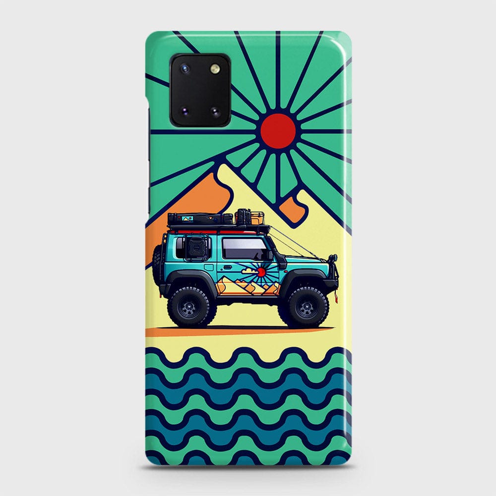 Samsung Galaxy Note 10 Lite Cover - Adventure Series - Matte Finish - Snap On Hard Case with LifeTime Colors Guarantee ( Fast Delivery )