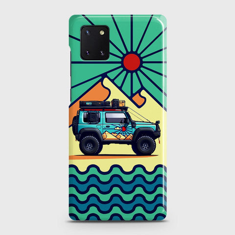 Samsung Galaxy Note 10 Lite Cover - Adventure Series - Matte Finish - Snap On Hard Case with LifeTime Colors Guarantee ( Fast Delivery )