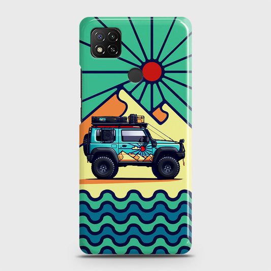 Xiaomi Redmi 9C Cover - Adventure Series - Matte Finish - Snap On Hard Case with LifeTime Colors Guarantee (Fast Delivery)