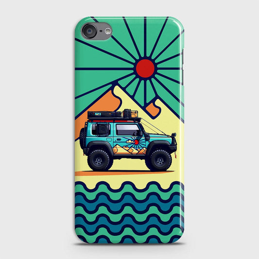 iPod Touch 7 Cover - Adventure Series - Matte Finish - Snap On Hard Case with LifeTime Colors Guarantee ( Fast Delivery )