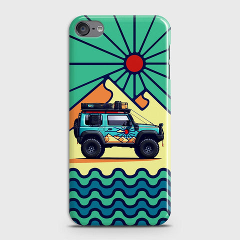 iPod Touch 7 Cover - Adventure Series - Matte Finish - Snap On Hard Case with LifeTime Colors Guarantee ( Fast Delivery )