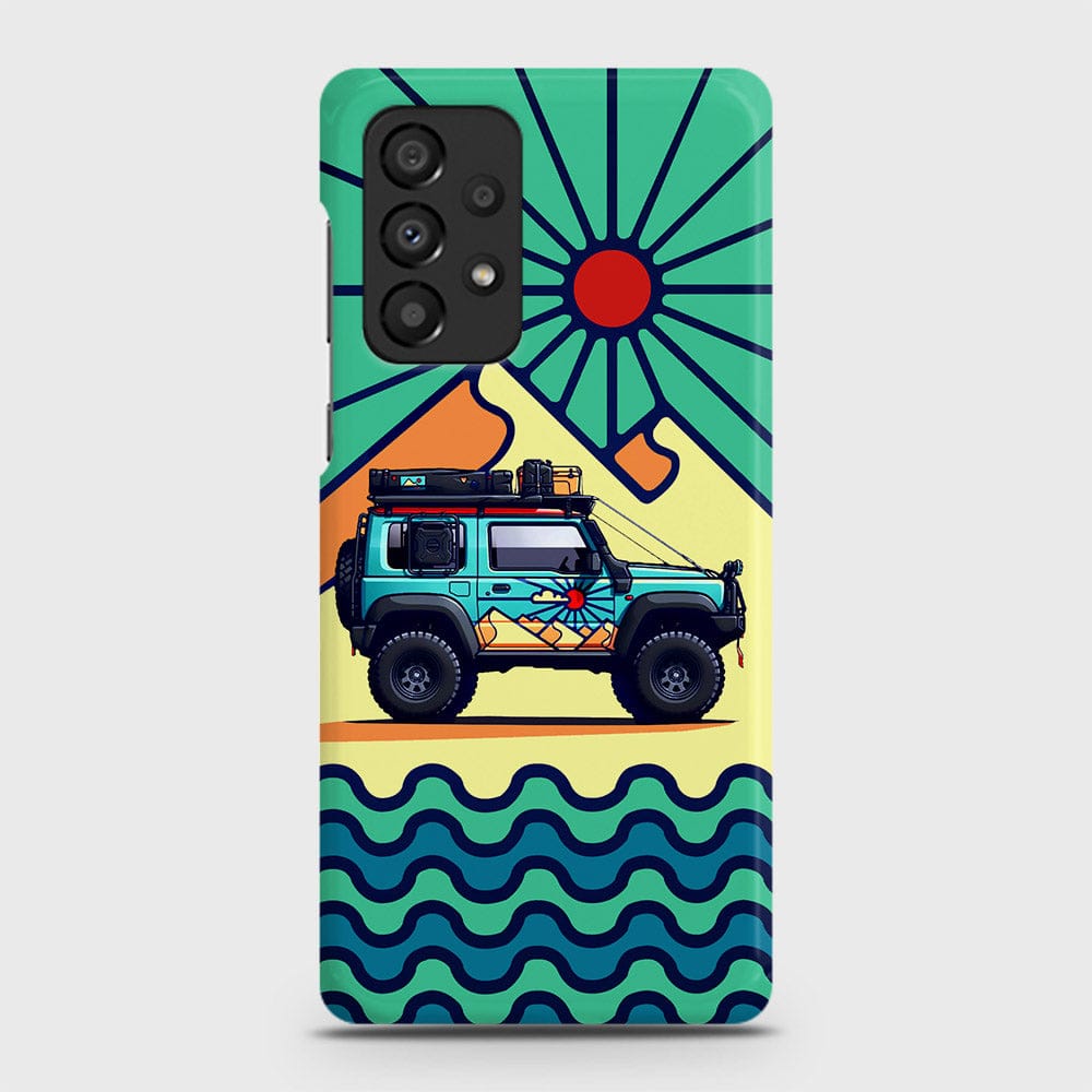 Samsung Galaxy A73 5G Cover - Adventure Series - Matte Finish - Snap On Hard Case with LifeTime Colors Guarantee (Fast Delivery)