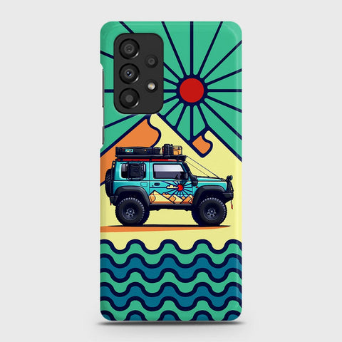 Samsung Galaxy A73 5G Cover - Adventure Series - Matte Finish - Snap On Hard Case with LifeTime Colors Guarantee (Fast Delivery)