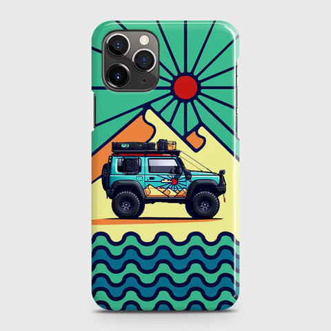 iPhone 11 Pro Cover - Adventure Series - Matte Finish - Snap On Hard Case with LifeTime Colors Guarantee ( Fast Delivery )