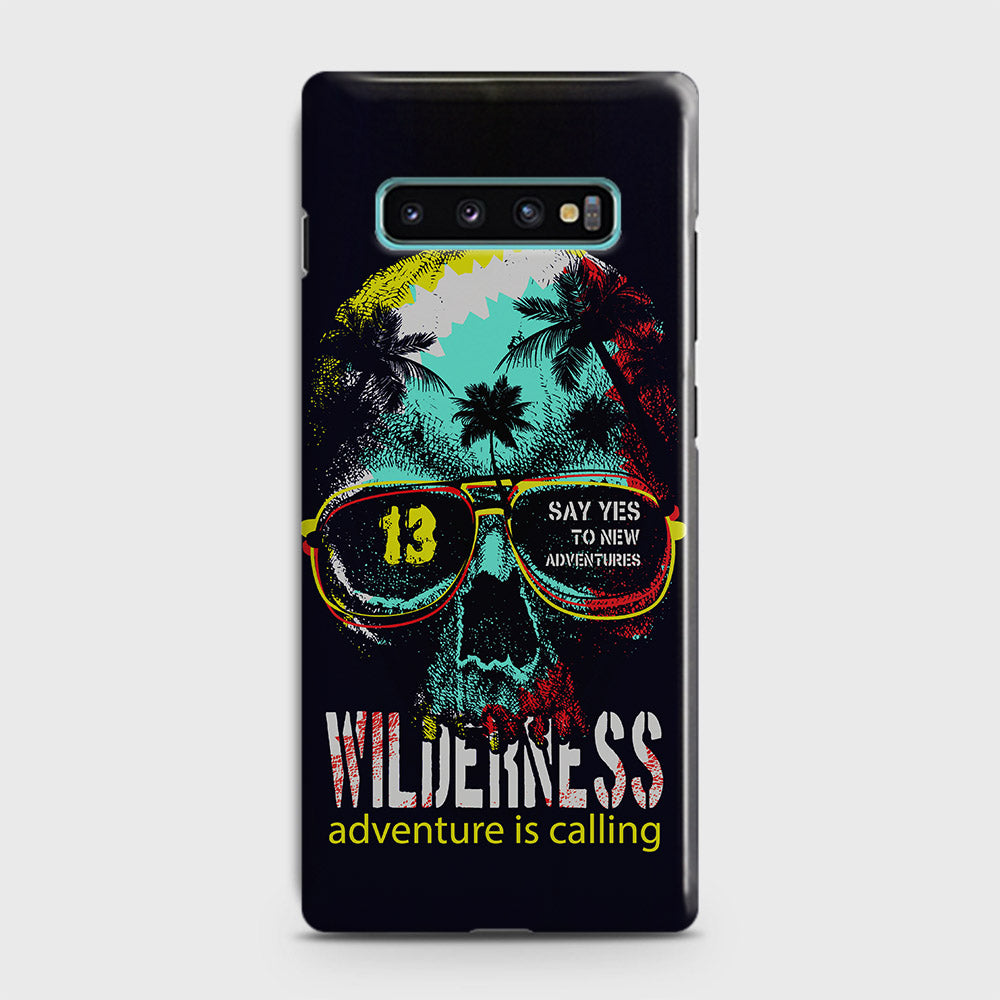Samsung Galaxy S10 Plus Cover - Adventure Series - Matte Finish - Snap On Hard Case with LifeTime Colors Guarantee ( Fast Delivery )