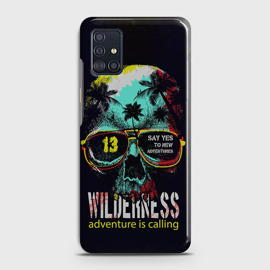 Samsung Galaxy A71 Cover - Adventure Series - Matte Finish - Snap On Hard Case with LifeTime Colors Guarantee (Fast Delivery)