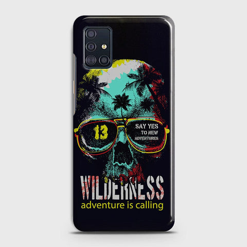 Samsung Galaxy A71 Cover - Adventure Series - Matte Finish - Snap On Hard Case with LifeTime Colors Guarantee (Fast Delivery)