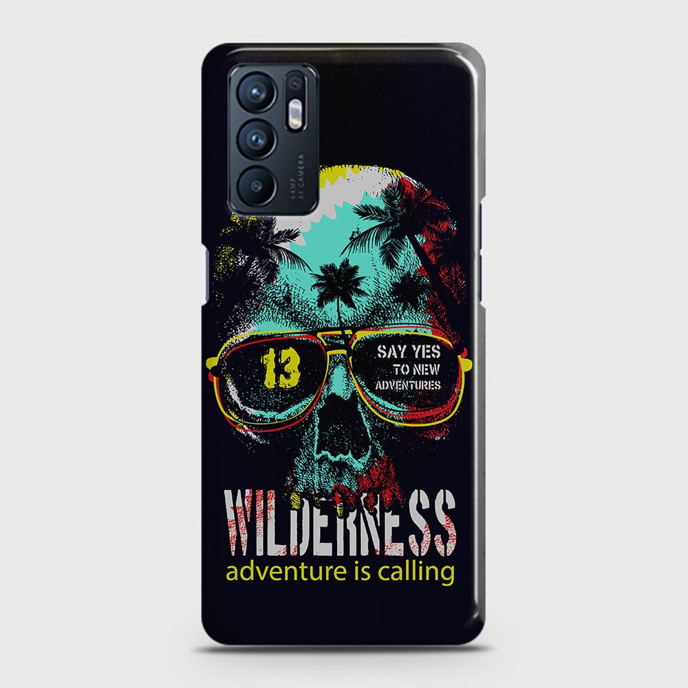 Oppo Reno 6 Cover - Adventure Series - Matte Finish - Snap On Hard Case with LifeTime Colors Guarantee (Fast Delivery)