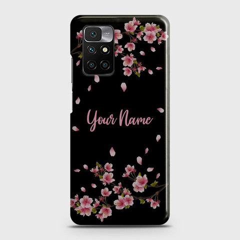 Xiaomi Redmi 10 Prime Cover - Floral Series - Matte Finish - Snap On Hard Case with LifeTime Colors Guarantee