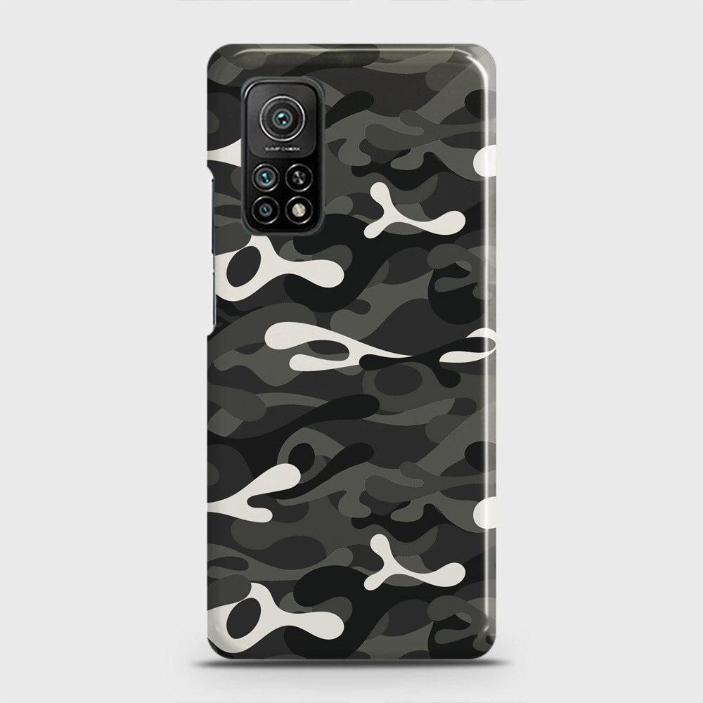 Xiaomi Mi 10T Pro Cover - Camo Series - Ranger Grey Design - Matte Finish - Snap On Hard Case with LifeTime Colors Guarantee (Fast Delivery)
