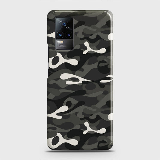 Vivo Y73 Cover - Camo Series - Ranger Grey Design - Matte Finish - Snap On Hard Case with LifeTime Colors Guarantee (Fast Delivery)