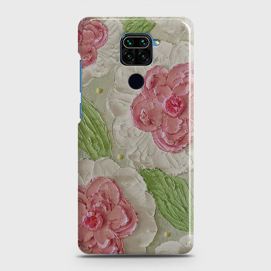 Xiaomi Redmi 10X 4G Cover - Floral Series - Design 13 - Green - Matte Finish - Snap On Hard Case with LifeTime Colors Guarantee