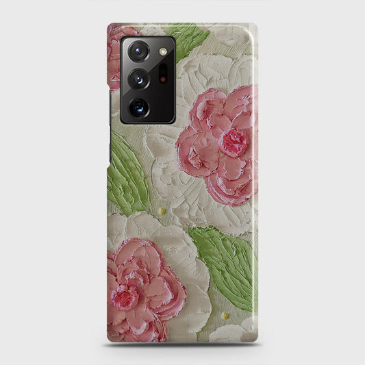 Samsung Galaxy Note 20 Ultra Cover - Floral Series - Design 13 - Green - Matte Finish - Snap On Hard Case with LifeTime Colors Guarantee