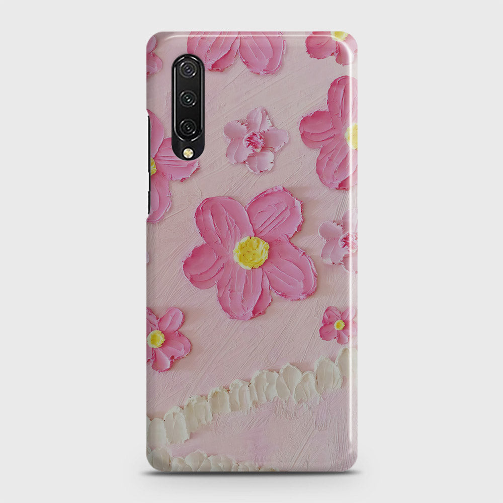 Honor 9X Pro Cover - Floral Series - Design 2 - Pink - Matte Finish - Snap On Hard Case with LifeTime Colors Guarantee