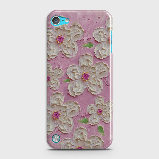 iPod Touch 5 Cover - Floral Series - Design 5 - Pink & White - Matte Finish - Snap On Hard Case with LifeTime Colors Guarantee