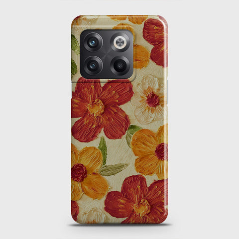 OnePlus Ace Pro Cover - Floral Series - Design 6 - Red & Orange - Matte Finish - Snap On Hard Case with LifeTime Colors Guarantee