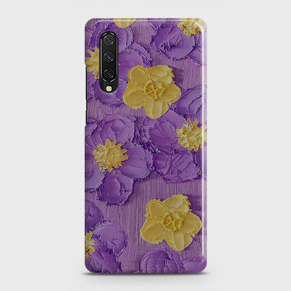 Honor 9X Pro Cover - Floral Series - Design 8 - Purple & Yellow - Matte Finish - Snap On Hard Case with LifeTime Colors Guarantee