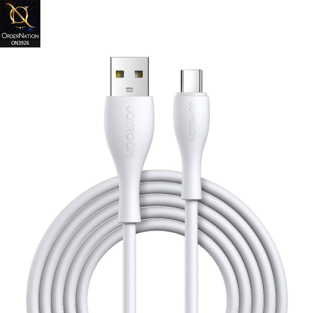 Joyroom M8 Bowling Data Cable Type-C (1M-3A) – White