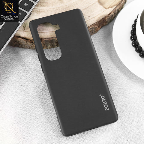 Infinix Hot 50 Pro Plus Cover - Black - New Liquid Silicone Soft TPU Case With Camera Protection