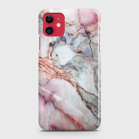 iPhone 11 Cover - Violet Sky Marble Trendy Printed Hard Case with Life Time Colors Guarantee ( Fast delivery )