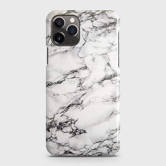 iPhone 11 Pro Max Cover - Matte Finish - Trendy Mysterious White Marble Printed Hard Case with Life Time Colors Guarantee(b32) ( Fast Delivery )