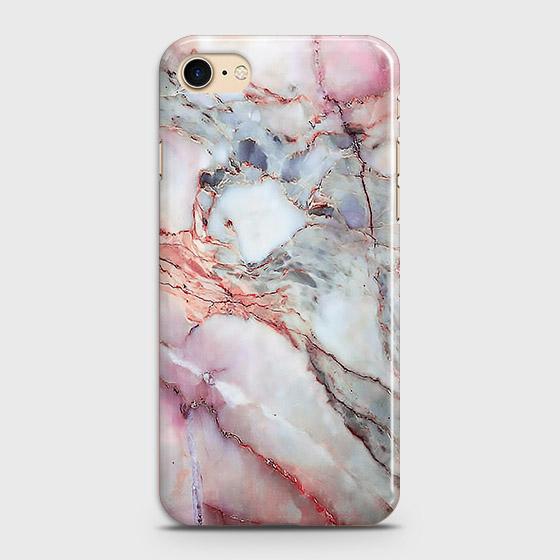 iPhone SE 2020 Cover - Violet Sky Marble Trendy Printed Hard Case with Life Time Colors Guarantee ( Fast Delivery )