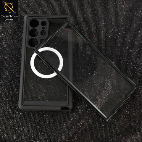 Samsung Galaxy S25 Ultra Cover - Black - New Premium Quality Pc Shell Case With MagSafe And FingerPrint Supported