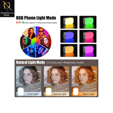 LED Live Streaming Light D2, Adjustable USB Ring Fill Light for Video Calls, Streaming & Content Creation