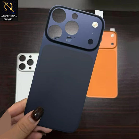 iPhone 16 Pro Cover - Blue -  Face Lift Matte Back Protector for iPhone 16 Pro Convert to iPhone 17 Pro Max