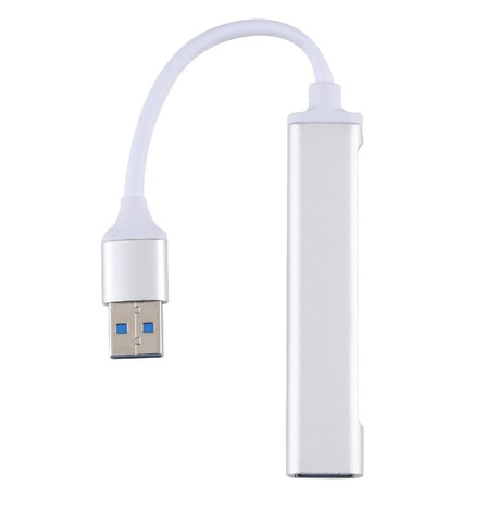 USB HUB 3.0 External 4 Ports USB Splitter A-809 - Silver