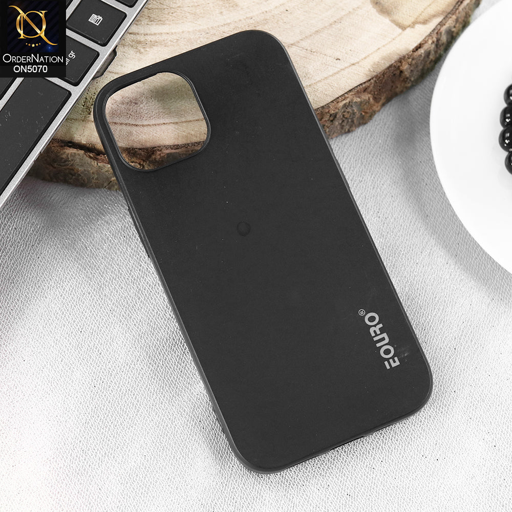 iPhone 15 Cover - Black - New Liquid Silicone Soft TPU Case With Camera Protection