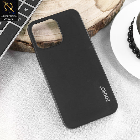 iPhone 15 Pro Max Cover - Black - New Liquid Silicone Soft TPU Case With Camera Protection