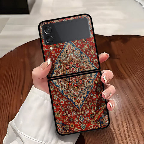 Samsung Galaxy Z Flip 3 5G Cover - ONation Persian Rugs Series - HQ Premium Shine Durable Shatterproof Case