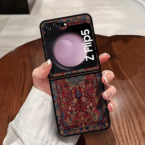 Samsung Galaxy Z Flip 5 5G Cover - ONation Persian Rugs Series - HQ Premium Shine Durable Shatterproof Case