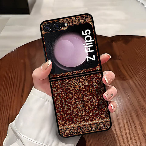 Samsung Galaxy Z Flip 5 5G Cover - ONation Persian Rugs Series - HQ Premium Shine Durable Shatterproof Case
