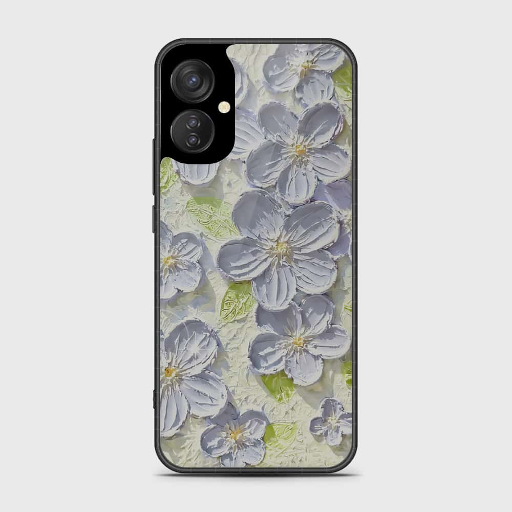 Google Pixel 9t Cover - Floral Series - Design 12 - Grey & Green - HQ Premium Shine Durable Shatterproof Case