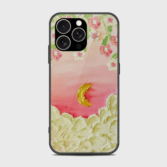 iPhone 15 Pro Cover - Floral Series - Design 7 - Pink & Yellow - HQ Premium Shine Durable Shatterproof Case