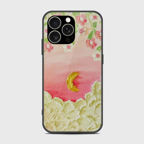 iPhone 15 Pro Cover - Floral Series - Design 7 - Pink & Yellow - HQ Premium Shine Durable Shatterproof Case