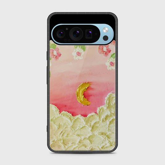 Google Pixel 9 Pro Cover - Floral Series - Design 7 - Pink & Yellow - HQ Premium Shine Durable Shatterproof Case