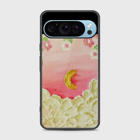 Google Pixel 9 Pro XL Cover - Floral Series - Design 7 - Pink & Yellow - HQ Premium Shine Durable Shatterproof Case